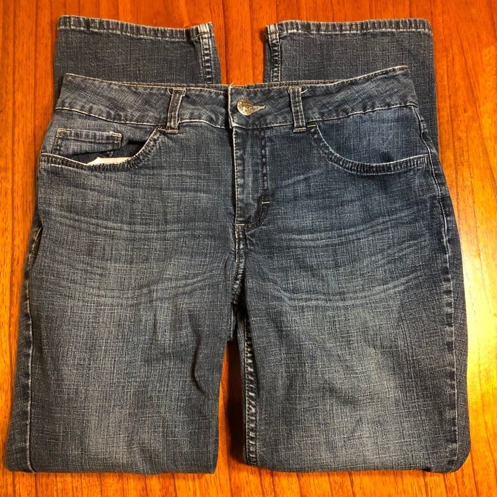 Riders by Lee mid rise straight leg jeans